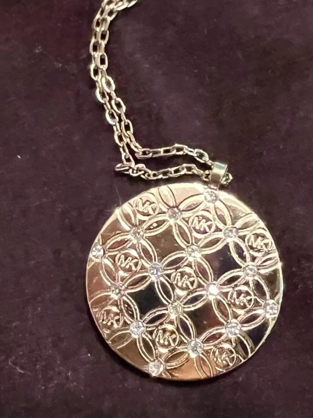 Michael Kors gold necklace